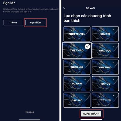 1. Xem World Cup 2022 trên ứng dụng VTV Go