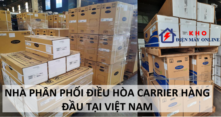 1. Chúng tôi là nhà phân phối điều hòa Carrier hàng đầu tại Việt Nam