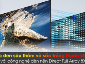 Smart Tivi QLED 4K 65 inch Samsung QA65Q80A - Đèn nền
