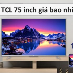 Giá tivi TCL 75 inch là bao nhiêu?【Bảng báo giá mới nhất】