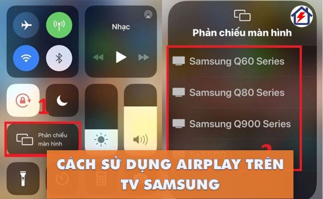 huong dan su dung airplay tren tivi samsung 1