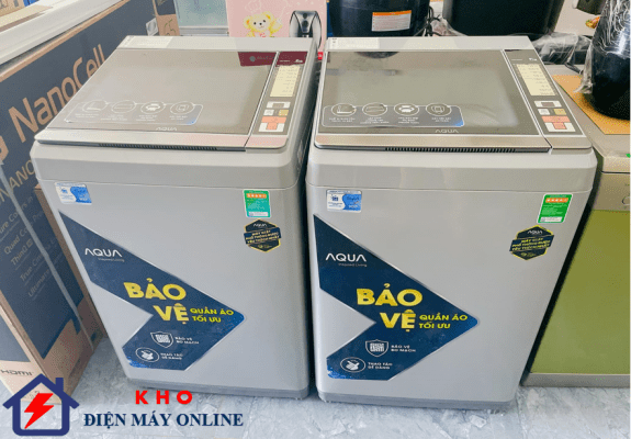 7. Khách hàng mua máy giặt Aqua cửa trên tại Kho điên máy Online