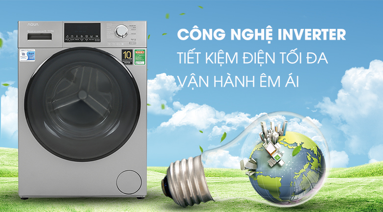 Máy giặt Aqua inverter là gì?