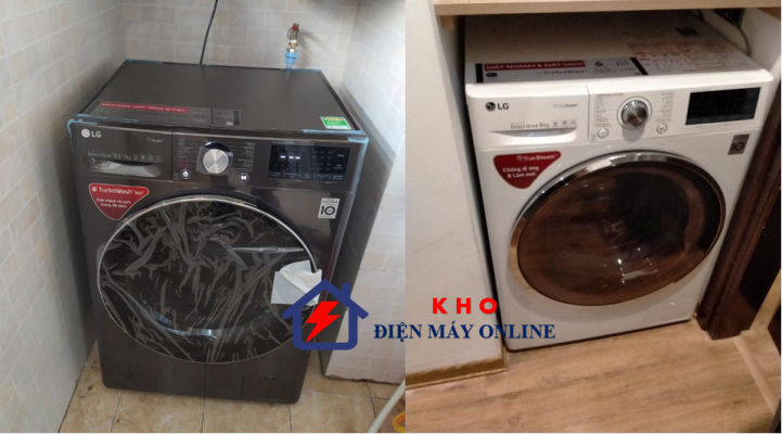 7. Hình ảnh Kho điện máy Online lắp đặt máy giặt LG inveter