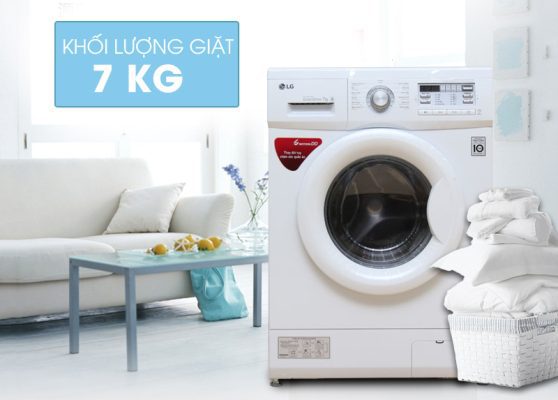 Khối lượng giặt dưới 8kg (2 - 3 người)