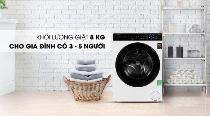 Máy giặt 8kg Panasonic phù hợp với gia đình bao nhiêu thành viên?