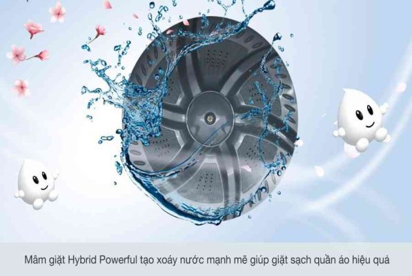 Mâm giặt Hybrid Powerful