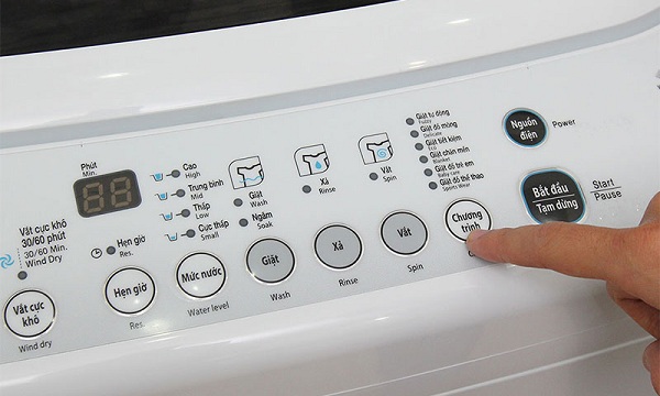 Bảng điều khiển dễ dàng sử dụng