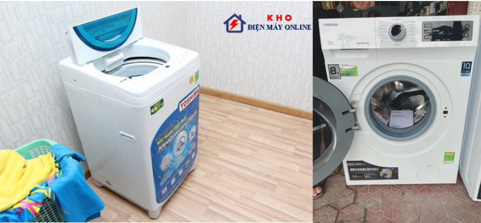 8. Tổng hợp những hình ảnh bàn giao máy giặt 9kg Toshiba cho khách hàng