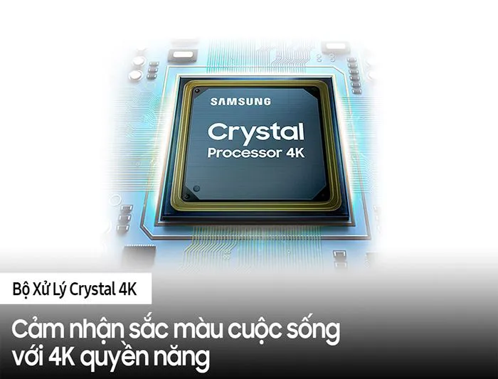 6. 75AU8100 | Ti vi Samsung 75 giá rẻ có bộ xử lý Crystal 4K