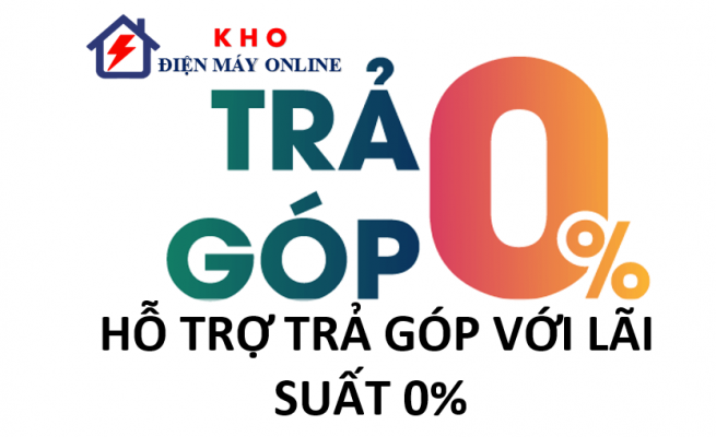 4. Hỗ trợ trả góp với lãi suất 0% 