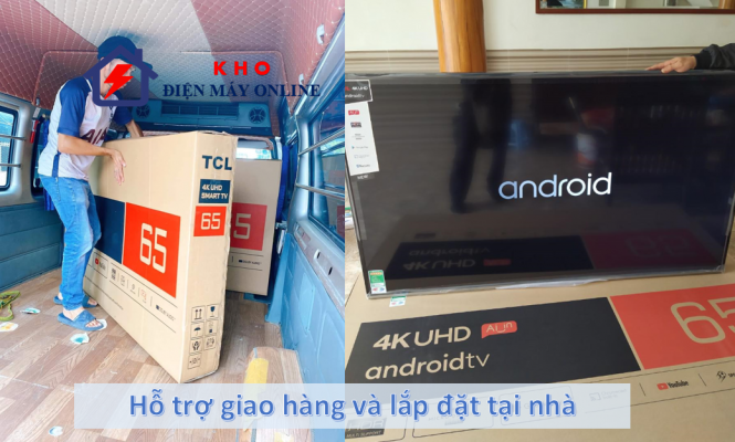 5. Kho điện máy Online hỗ trợ giao hàng tận nhà