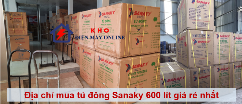 3. Địa chỉ mua tủ đông Sanaky 600 lít giá rẻ nhất thị trường