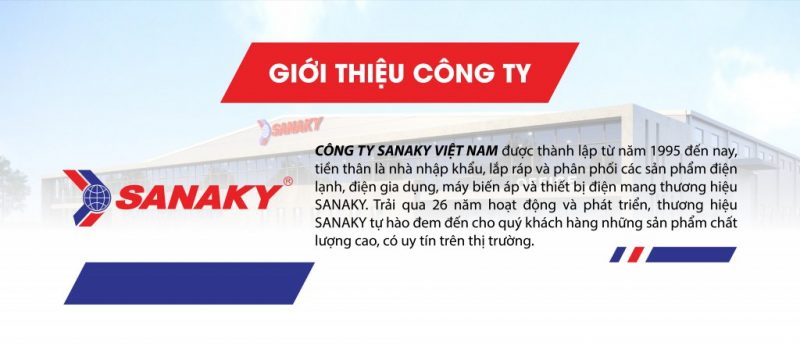 Tủ đông Sanaky của nước nào?