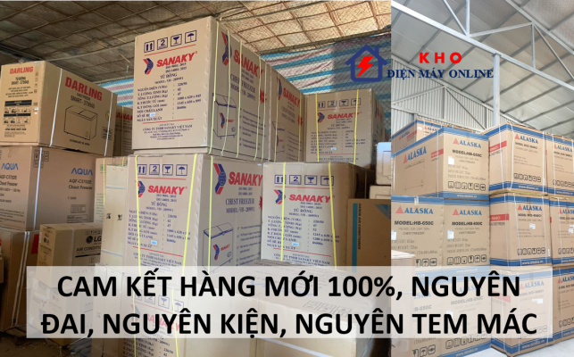 2. Cam kết hàng mới 100%, nguyên đai, nguyên kiện, nguyên tem mác