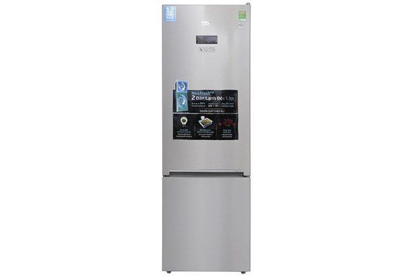 3.5. Tủ lạnh Beko Inverter 340 lít RCNT340E50VZX bạc