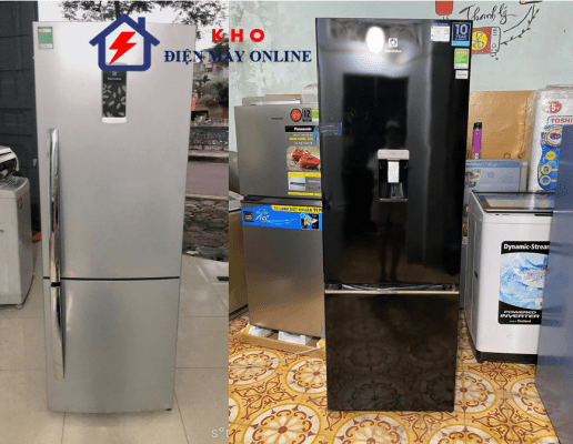 7. Hình ảnh kho điện máy Online lắp đặt tủ lạnh Electrolux cho khách hàng