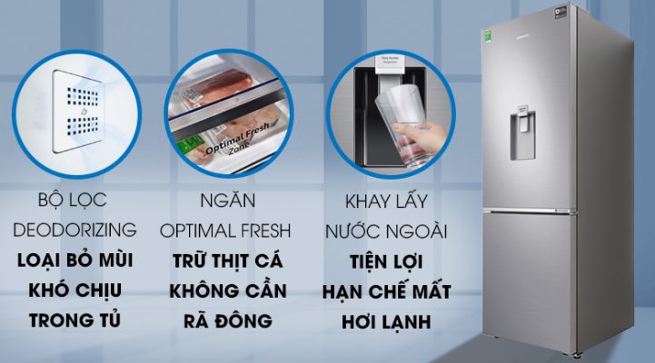 1.4 Review về các tính năng của tủ lạnh Samsung