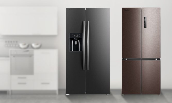 5.2. Cấu tạo của tủ lạnh Toshiba Side by side