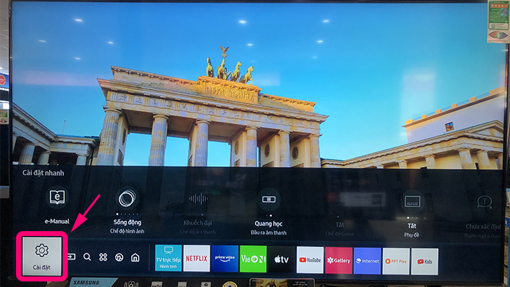 Cách cập nhật phần mềm hệ thống trên Smart tivi Samsung