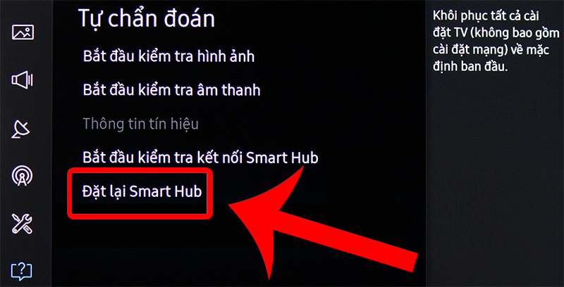 Đặt lại SmartHub