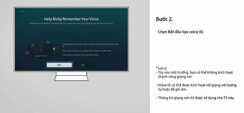4. Hướng dẫn cách sử dụng tính năng Bixby trên tivi Samsung