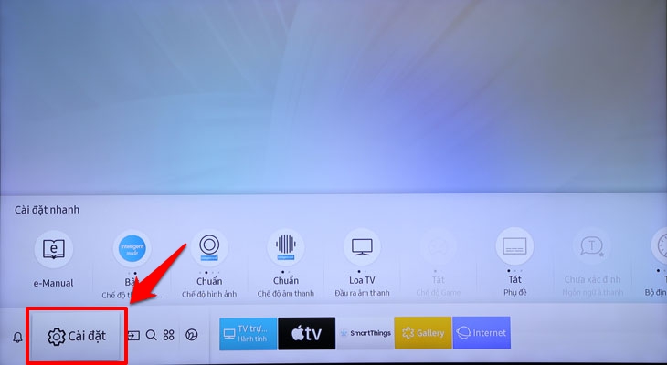 3. Hướng dẫn cách tắt chế độ demo tivi Samsung