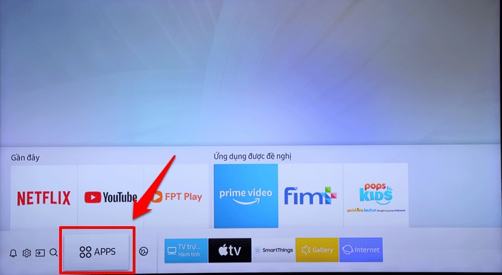 2. Hướng dẫn xóa ứng dụng đã cài đặt trên TV Samsung