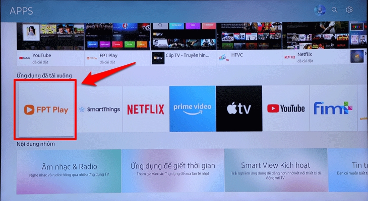 2. Hướng dẫn xóa ứng dụng đã cài đặt trên TV Samsung