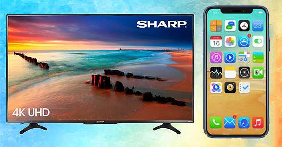 1. Chức năng chia sẻ màn hình điện thoại lên tivi Sharp là gì?