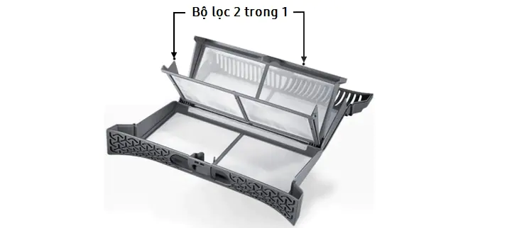 3.1. Vệ sinh bộ lọc cặn sau mỗi lần sấy
