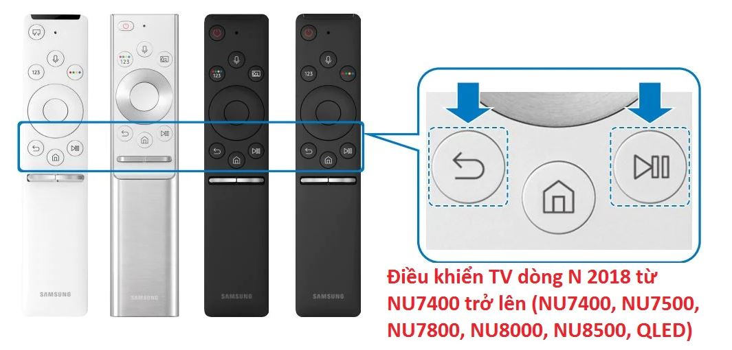 2. Cách kết nối điều khiển từ xa hoạt động không ổn định với Samsung Tivi