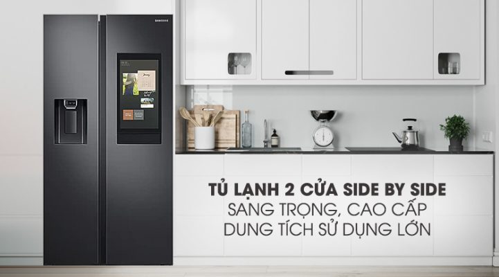 2. Tủ lạnh Samsung Inverter 616 lít RS64T5F04B4/SV