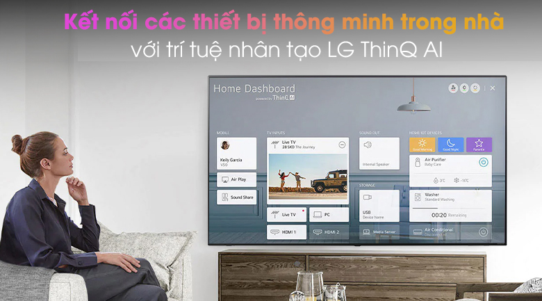 Smart Tivi NanoCell LG 8K 65 inch 65NANO95TNA - AI ThinQ