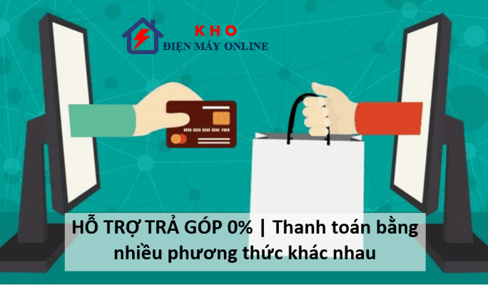 3. Trả góp 0 đồng