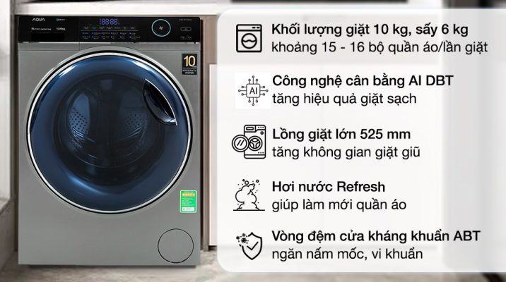 8. Những thông tin thêm về Máy giặt sấy Aqua