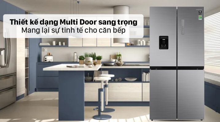 2. Tủ lạnh Samsung RF48A4010M9/SV Multidoor 488 lít