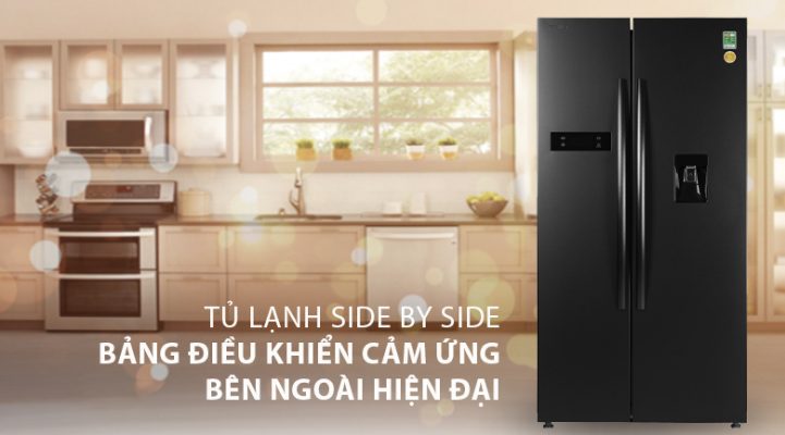 2. Tủ lạnh Toshiba GR-RS637WE-PMV(06)-MG inverter 493 lít