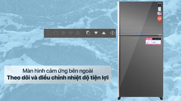 Tủ Lạnh Sharp Inverter 656 lít SJ-XP660PG-SL (New 2021)