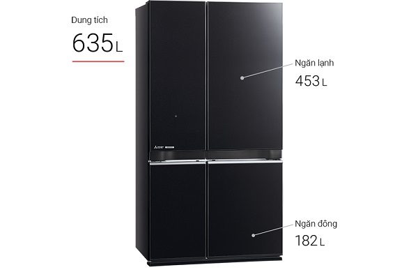 thinh-phat-Tủ lạnh Mitsubishi MR-LA78ER-GBK 635 lít