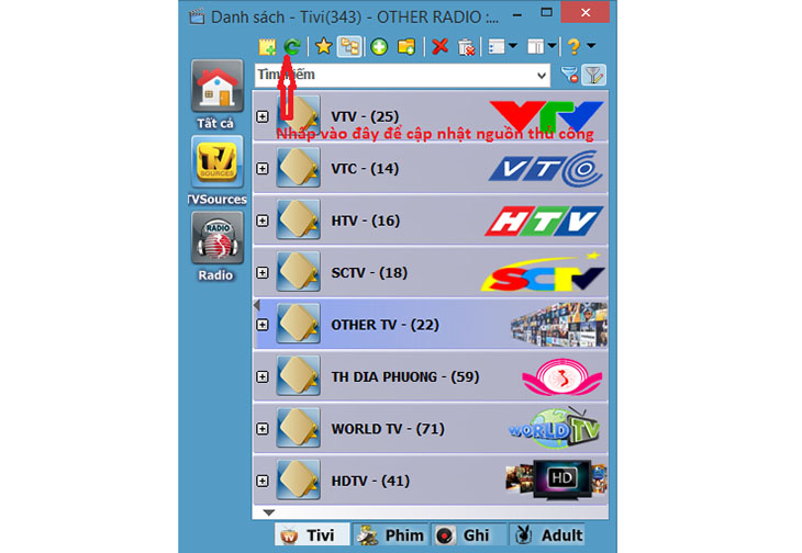 3. Cách cài đặt và sử dụng phần mềm Viet-Simple TV