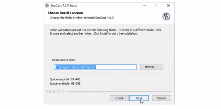 Hướng dẫn cài đặt Sopcast đơn giản