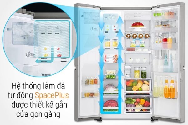 Với tủ lạnh LG