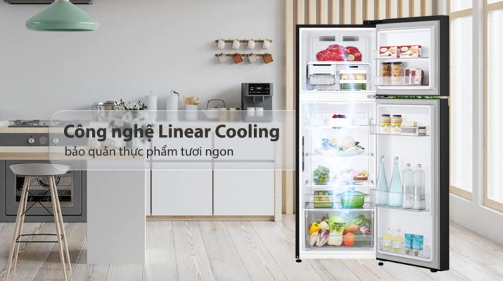 Tủ lạnh LG GV-B262PS trang bị công nghệ LinearCooling™