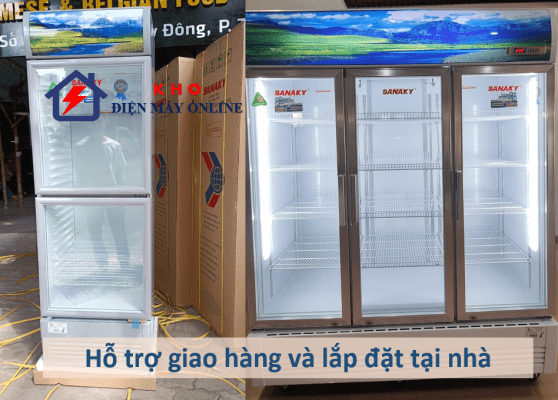 5. Kho điện máy Online hỗ trợ giao hàng và lắp đặt tại nhà