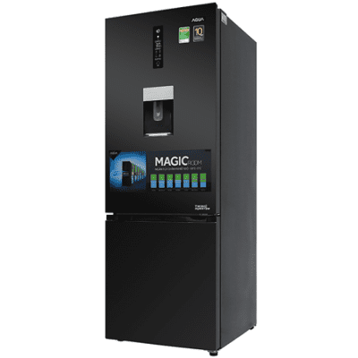 Tủ lạnh ngăn đá dưới Aqua inverter 320 lít AQR-IW378EB(BS) giá rẻ