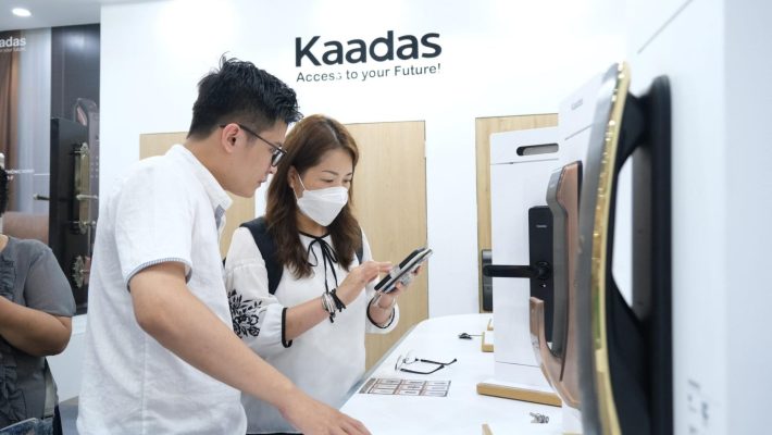 Kaadas là thương hiệu có nhiều dòng sản phẩm khóa cửa điện tử cao cấp