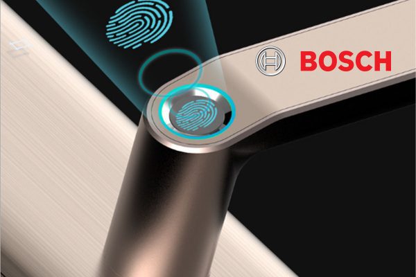 Khóa điện tử Bosch ID450 mở khóa bằng vân tay an toàn