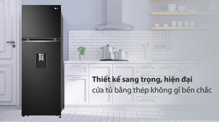Tủ lạnh LG Inverter 264 lít GV-D262BL