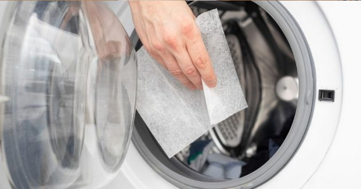 3. Cách sử dụng giấy thơm cho máy sấy quần áo